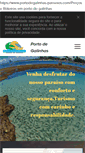 Mobile Screenshot of portodegalinhas-passeios.com