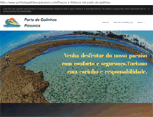 Tablet Screenshot of portodegalinhas-passeios.com